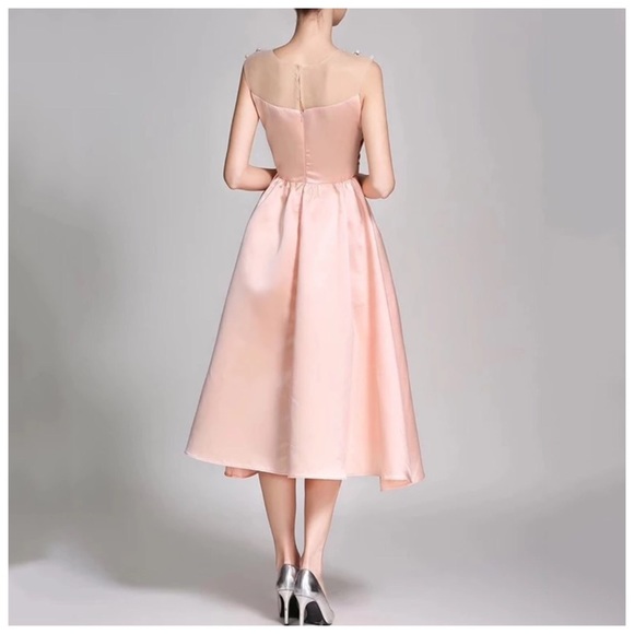 Gorgeous Silk Satin Cocktail Dress The Torie - Picture 8 of 8